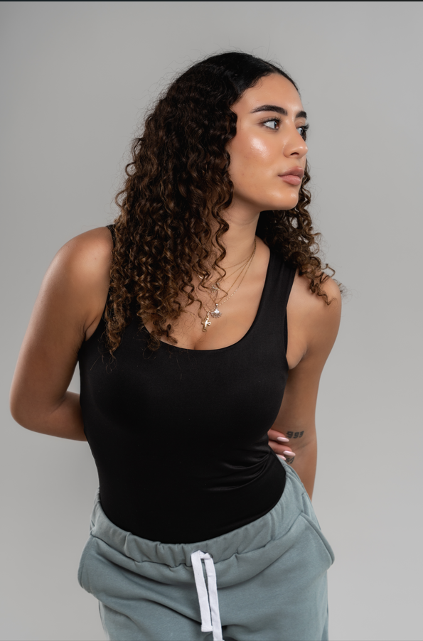 Women’s Basic Tank Top – Slim Fit Soft Stretch Essential