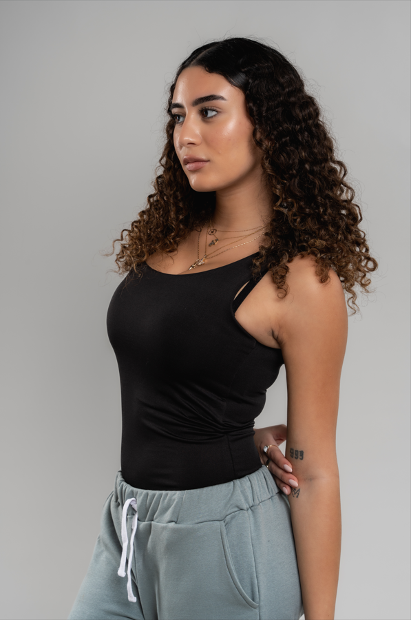 Women’s Basic Tank Top – Slim Fit Soft Stretch Essential