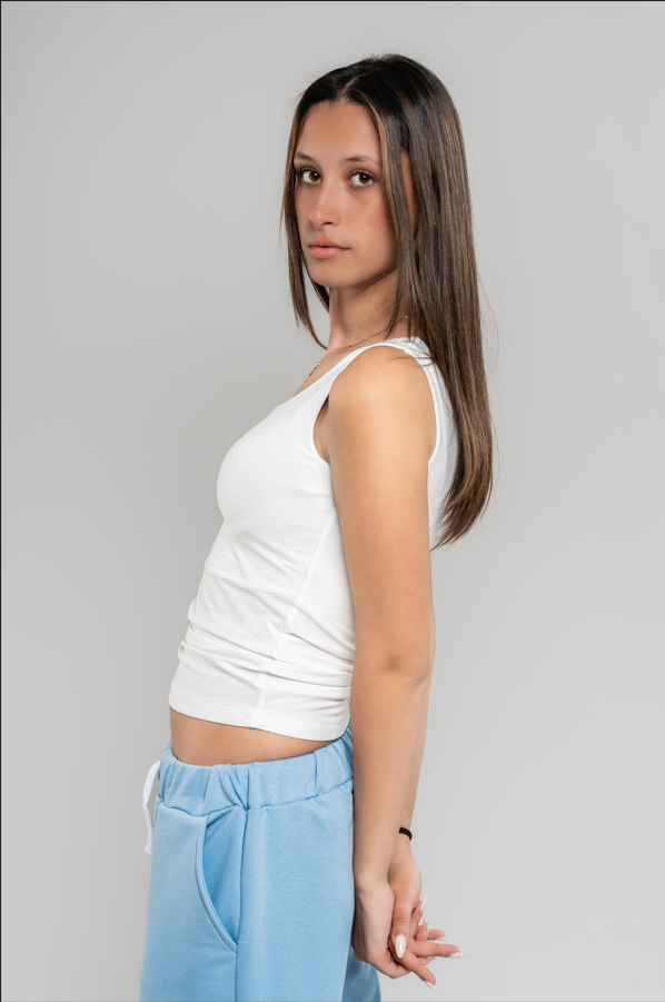 Women’s Basic Tank Top – Slim Fit Soft Stretch Essential