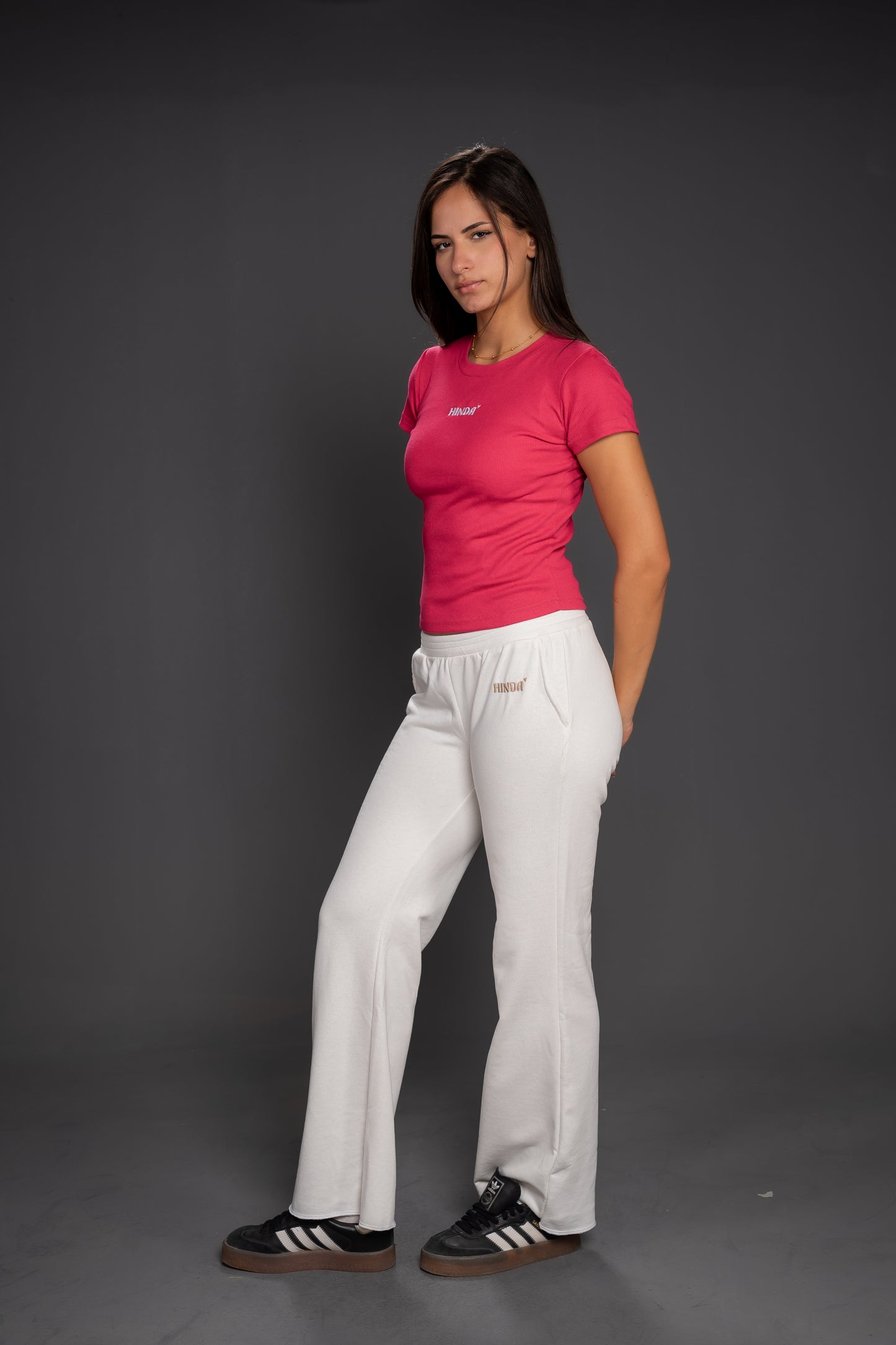 Women’s Ribbed Short Sleeve Crop Top – Slim Fit Casual Essential