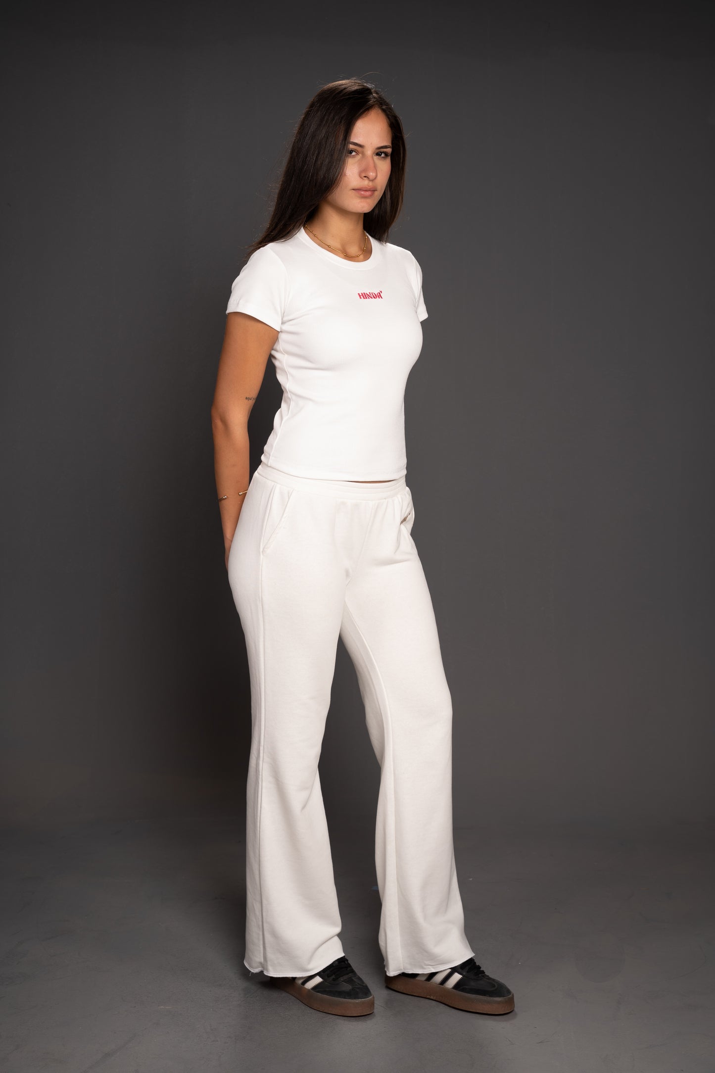 Women’s Ribbed Short Sleeve Crop Top – Slim Fit Casual Essential