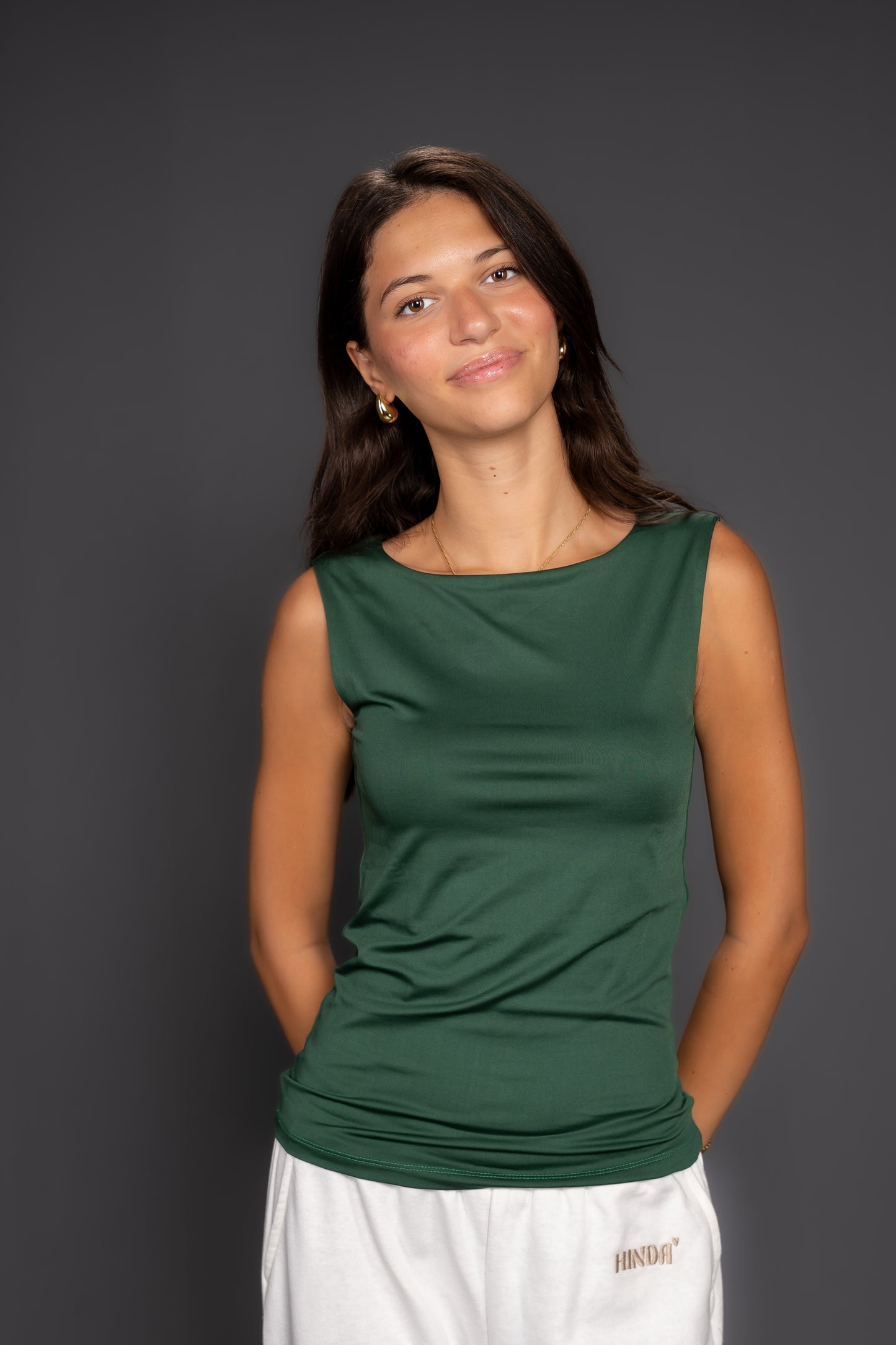 Women’s Basic Tank Top – Slim Fit Soft Stretch Essential