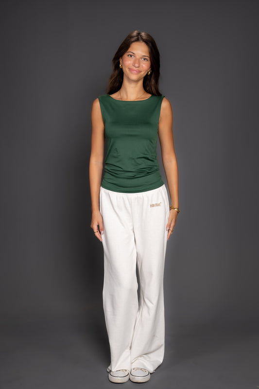 Women’s Shell Sleeveless Top – Slim Fit Soft Stretch Essential