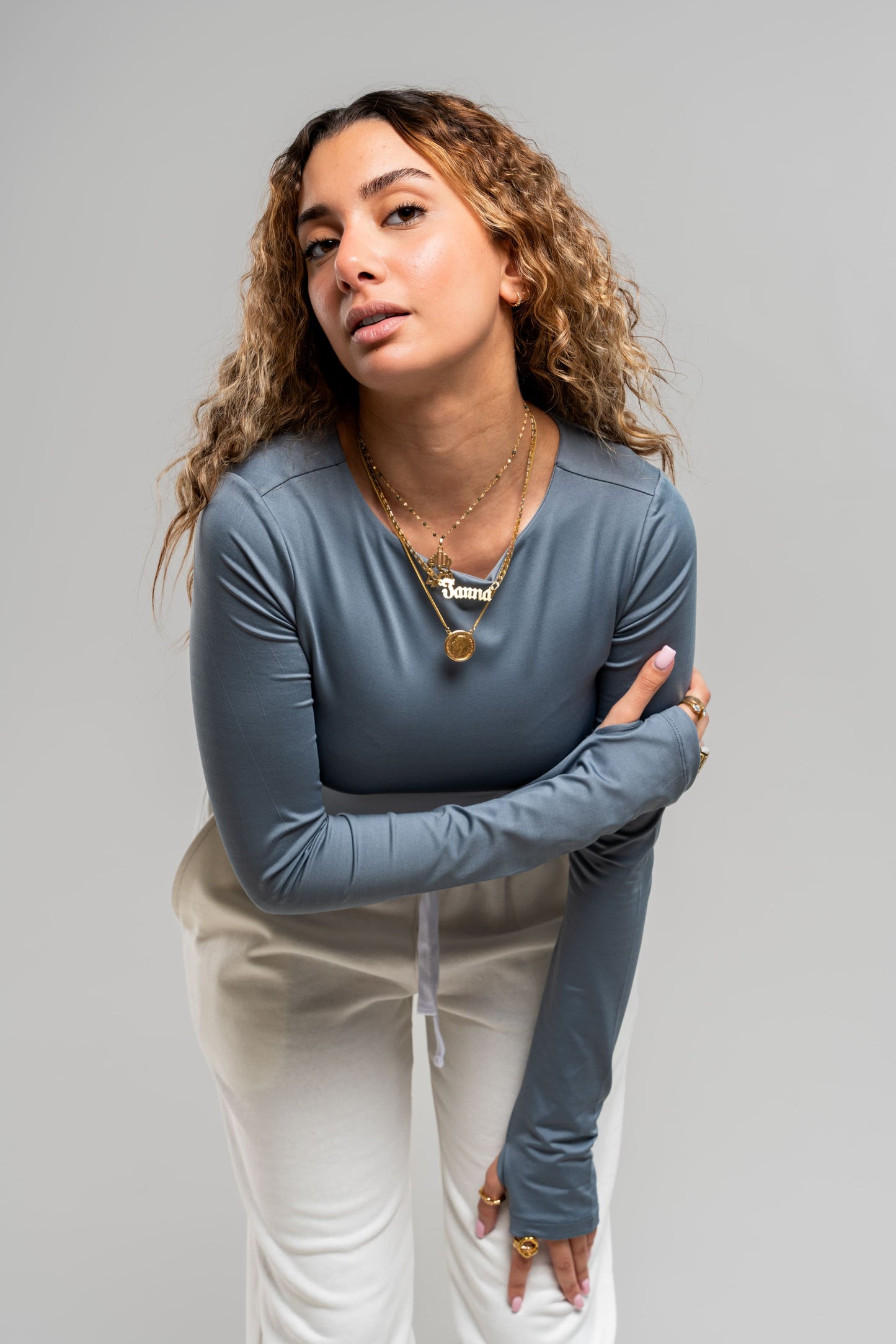 Women’s Long Sleeve Fitted Top – Essential Everyday Wear