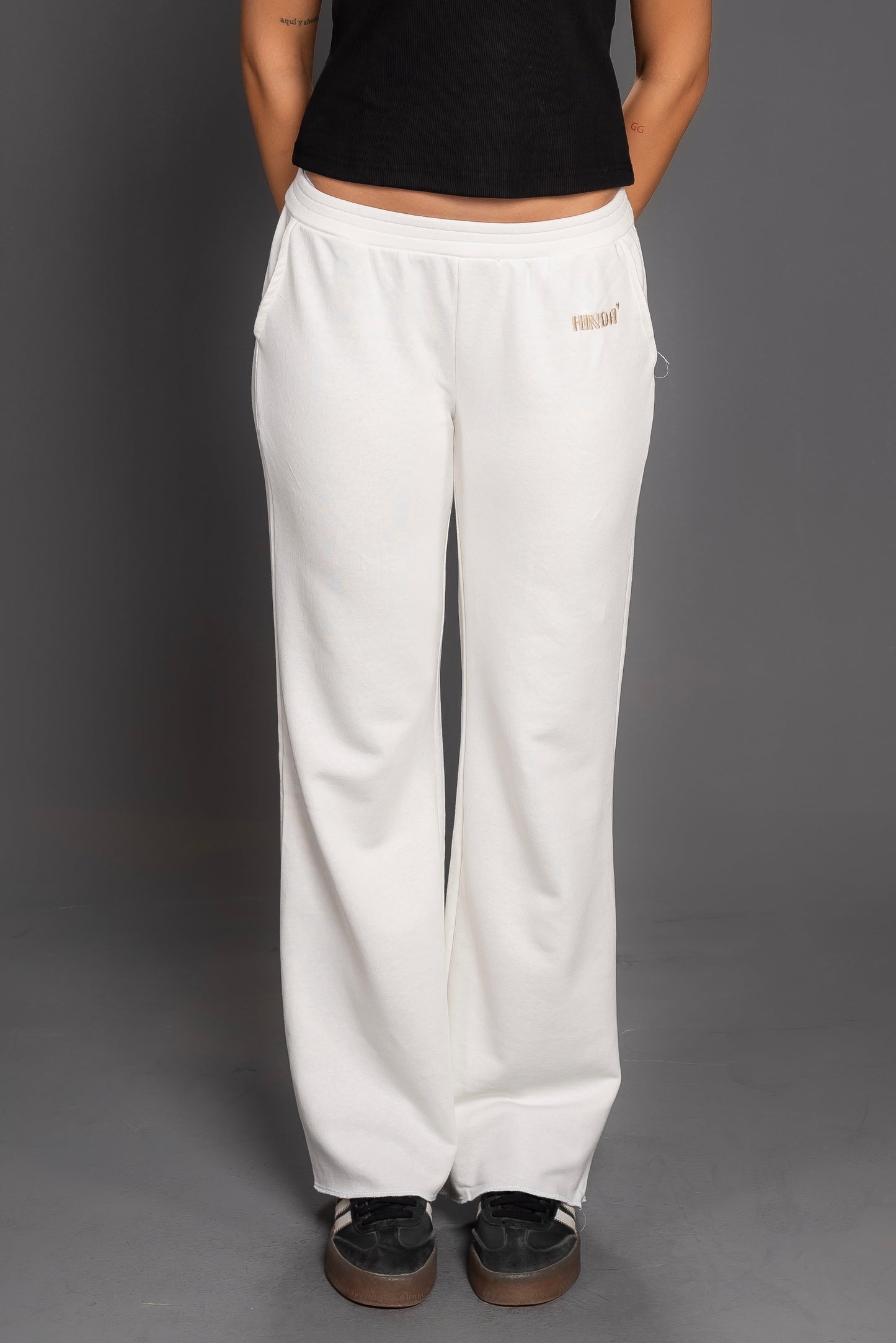 Women’s Wide Leg Cotton Pants – Relaxed Fit Everyday Comfort