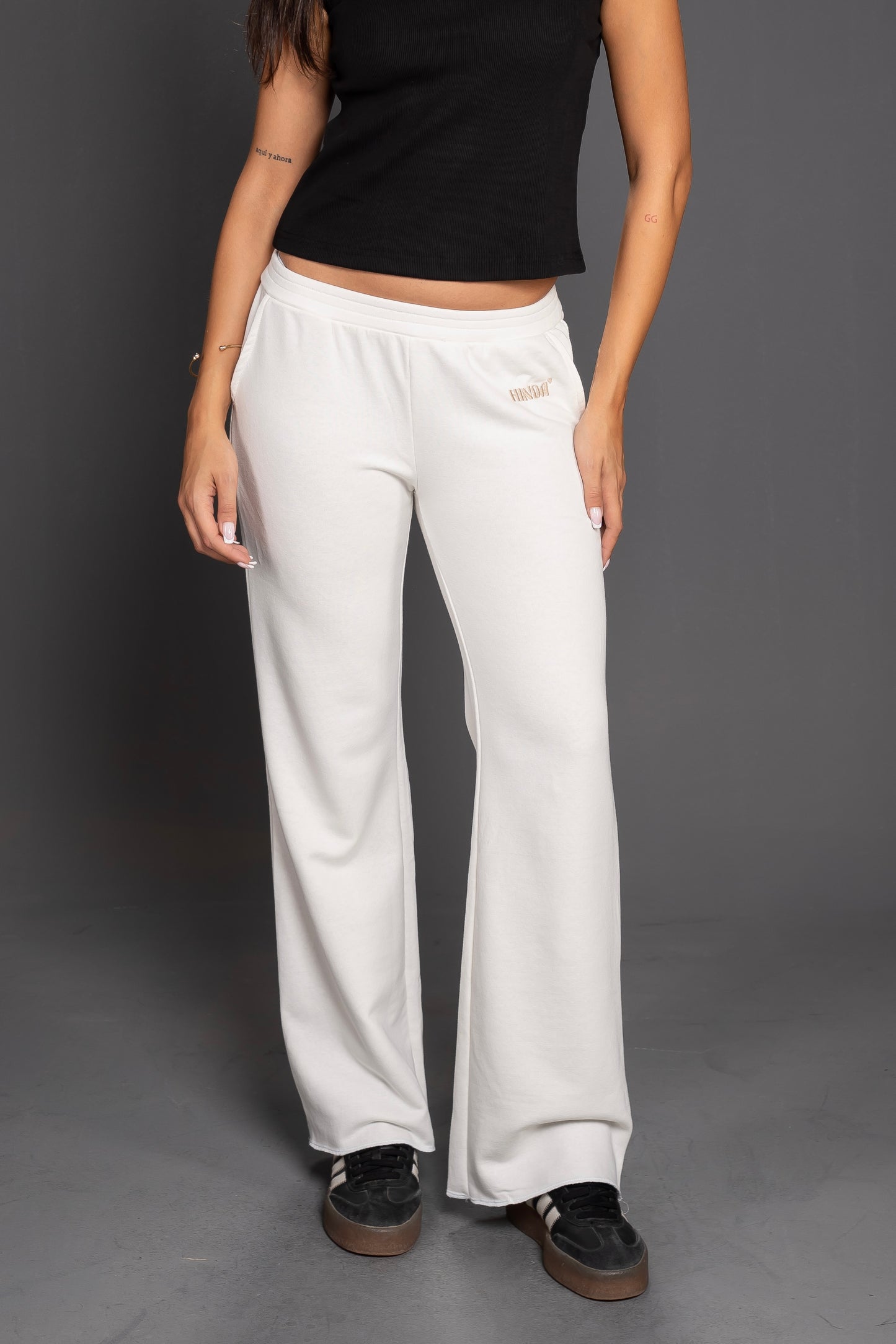 Women’s Wide Leg Cotton Pants – Relaxed Fit Everyday Comfort