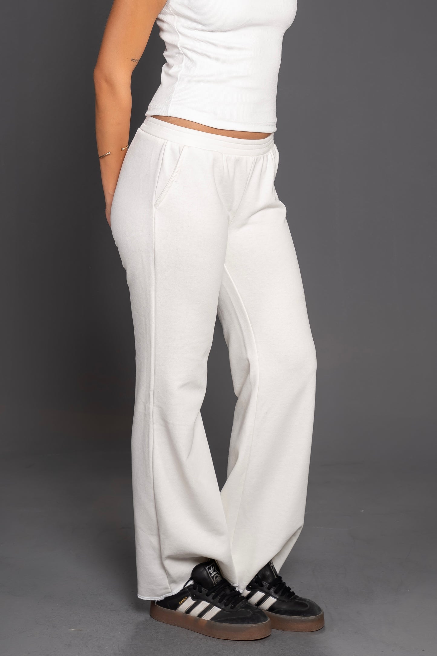 Women’s Wide Leg Cotton Pants – Relaxed Fit Everyday Comfort